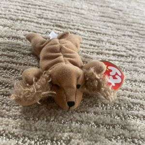 Ty Teenie Beanie Baby Spunky the Cocker Spaniel. No flaws.